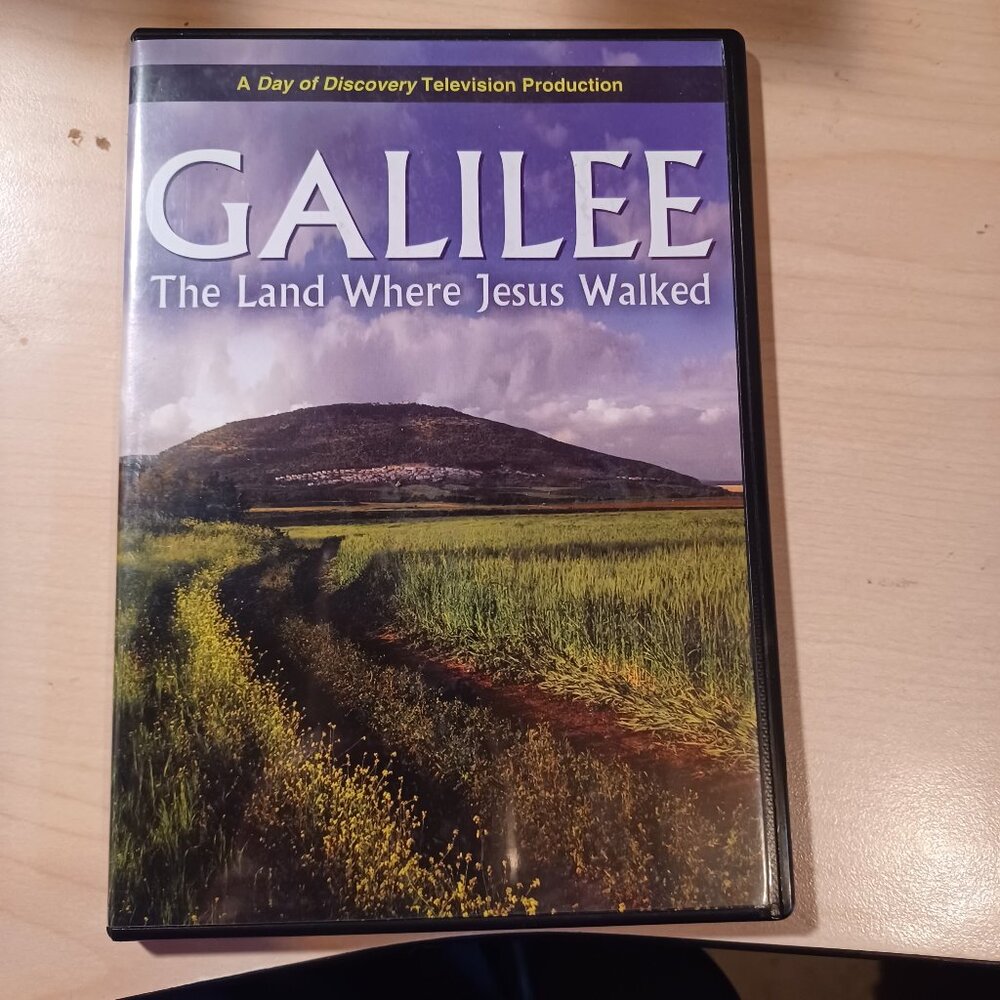 Galilee The Land Where Jesus Walked 2006 DVD